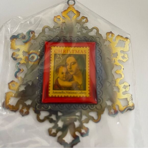 USPS Other - New vintage 1990 USPS stamp ornament Madonna and child